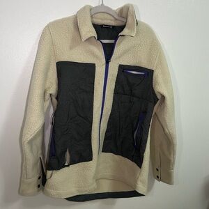 Backcountry Sherpa fleece long jacket **see description